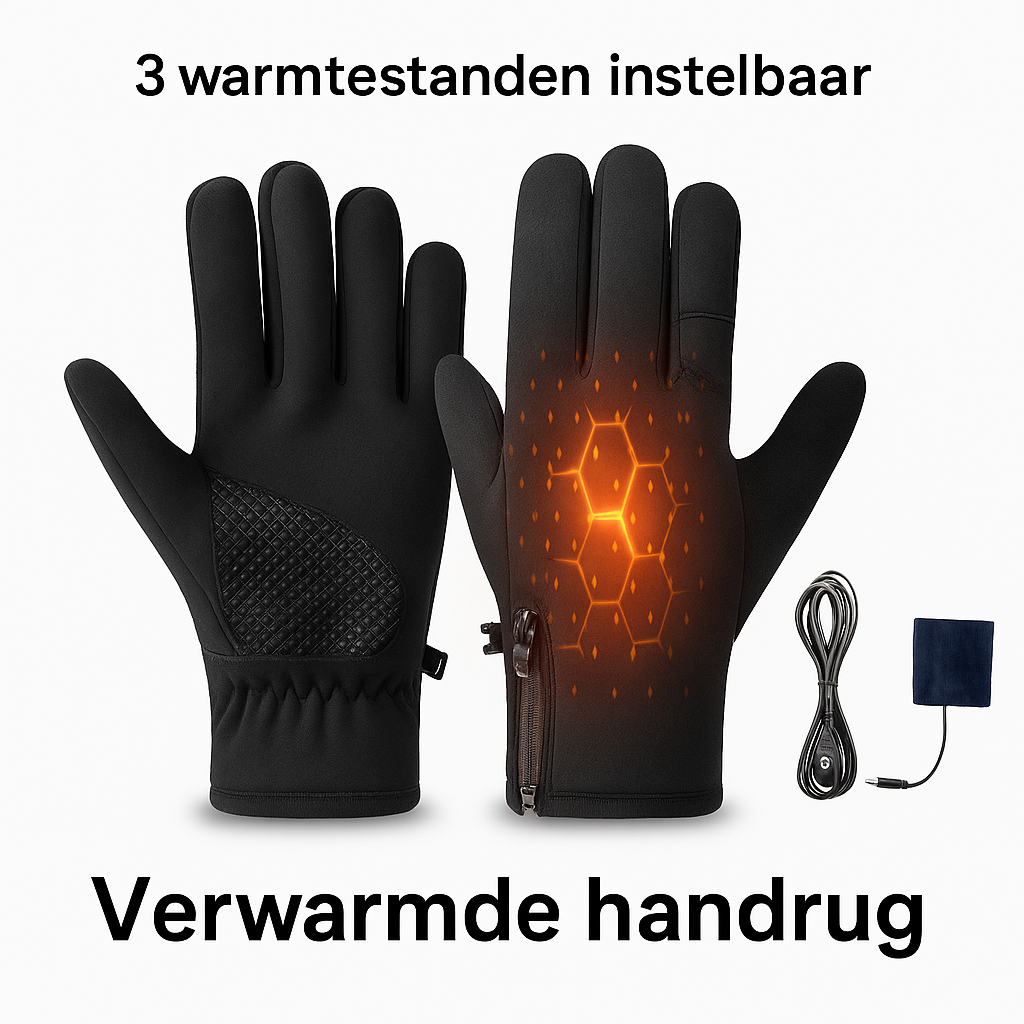 Verwarmde Handschoenen Met USB Verwarming – Heren & Dames