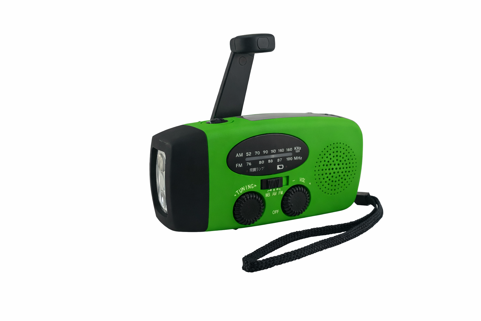 Noodradio Met Solar Opladen & Powerbank | Handcrank Radio Voor Noodsituaties