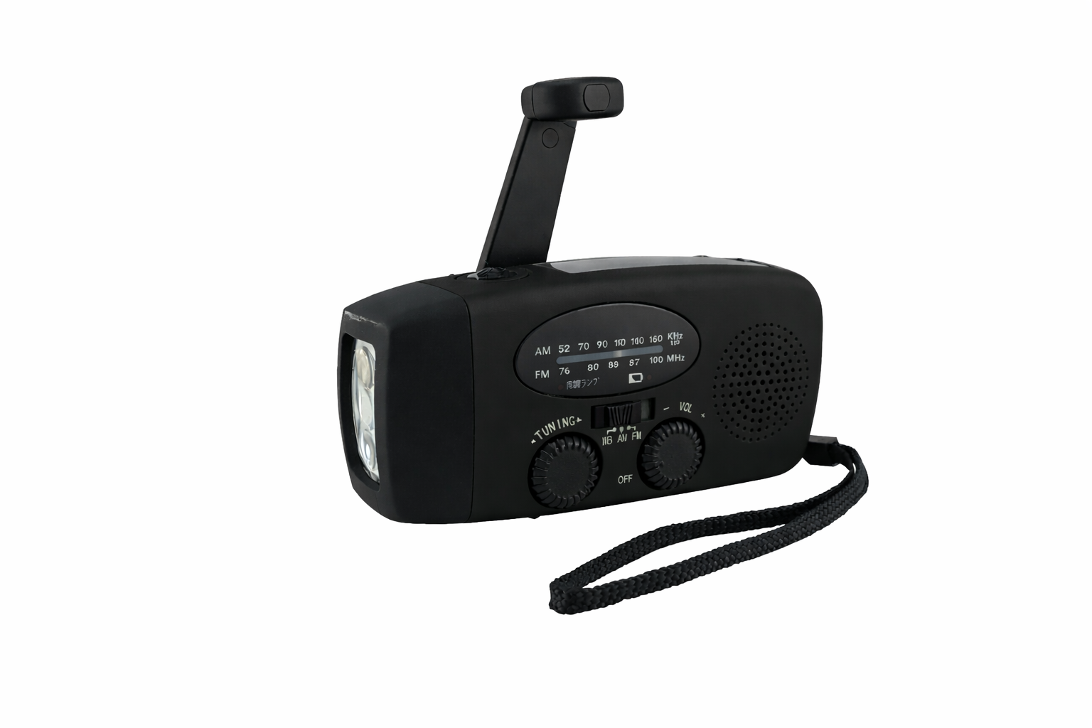 Noodradio Met Solar Opladen & Powerbank | Handcrank Radio Voor Noodsituaties