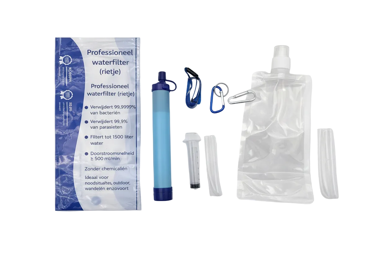 Draagbaar Waterfilter| Noodwaterzuivering