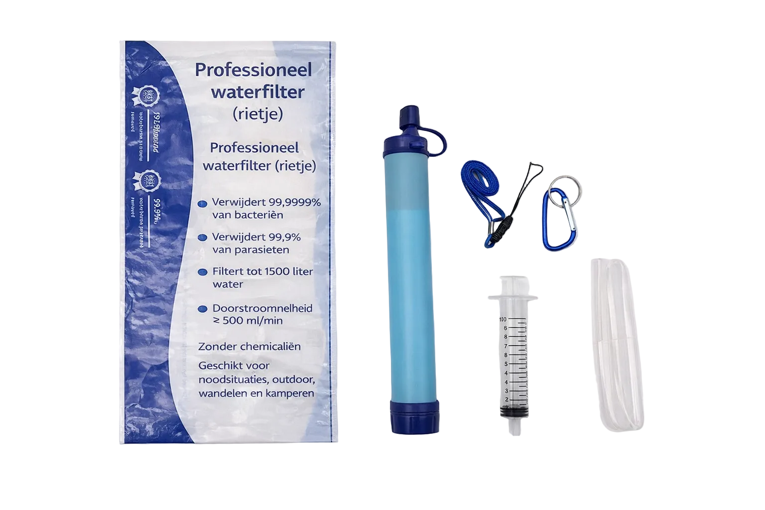 Draagbaar Waterfilter| Noodwaterzuivering