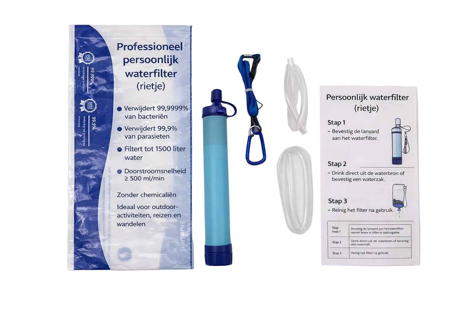 Draagbaar Waterfilter| Noodwaterzuivering