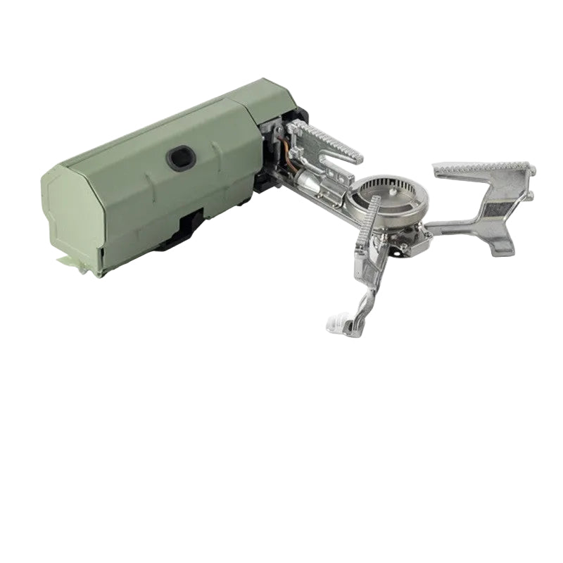 Opvouwbaar Camping Gasfornuis Met Kookset