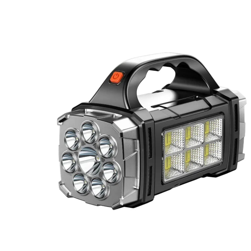 Solar Oplaadbare LED Searchlight | Zaklamp Voor Noodsituaties