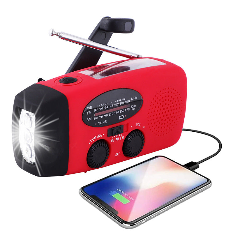 Noodradio Met Solar Opladen & Powerbank | Handcrank Radio Voor Noodsituaties