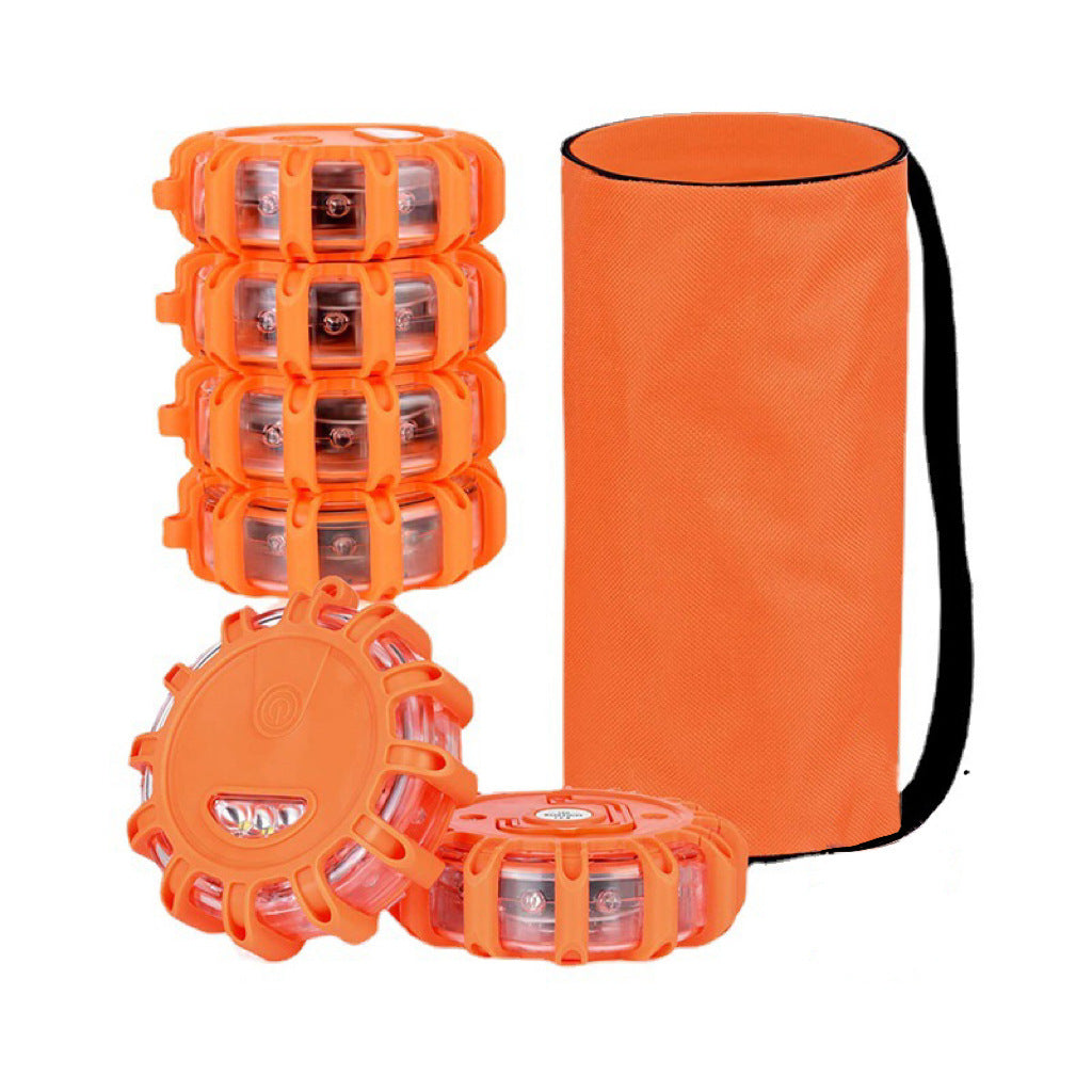 LED Waarschuwingslamp Met Magnetische Bevestiging | Noodverlichting Voor Auto & Pechsituaties