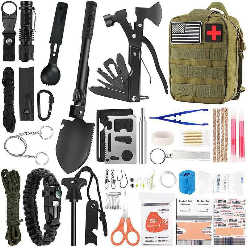 Noodpakket 27-in-1 | Complete EHBO- en Survivalset