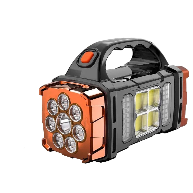 Solar Oplaadbare LED Searchlight | Zaklamp Voor Noodsituaties
