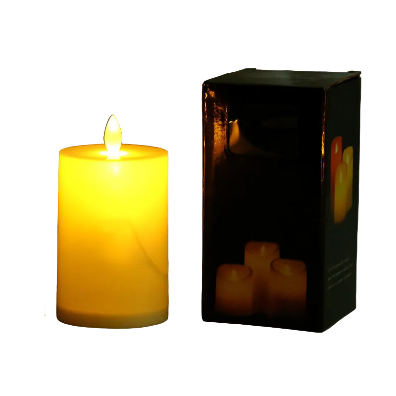 LED Kaarsen Met Realistische Vlam | Veilig & Sfeervol Sfeerlicht