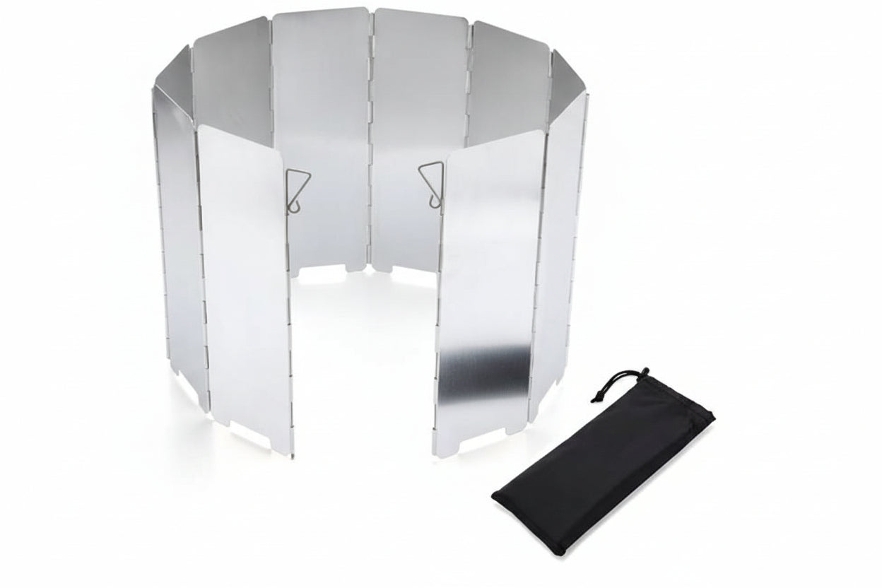 Opvouwbaar Camping Gasfornuis Met Kookset