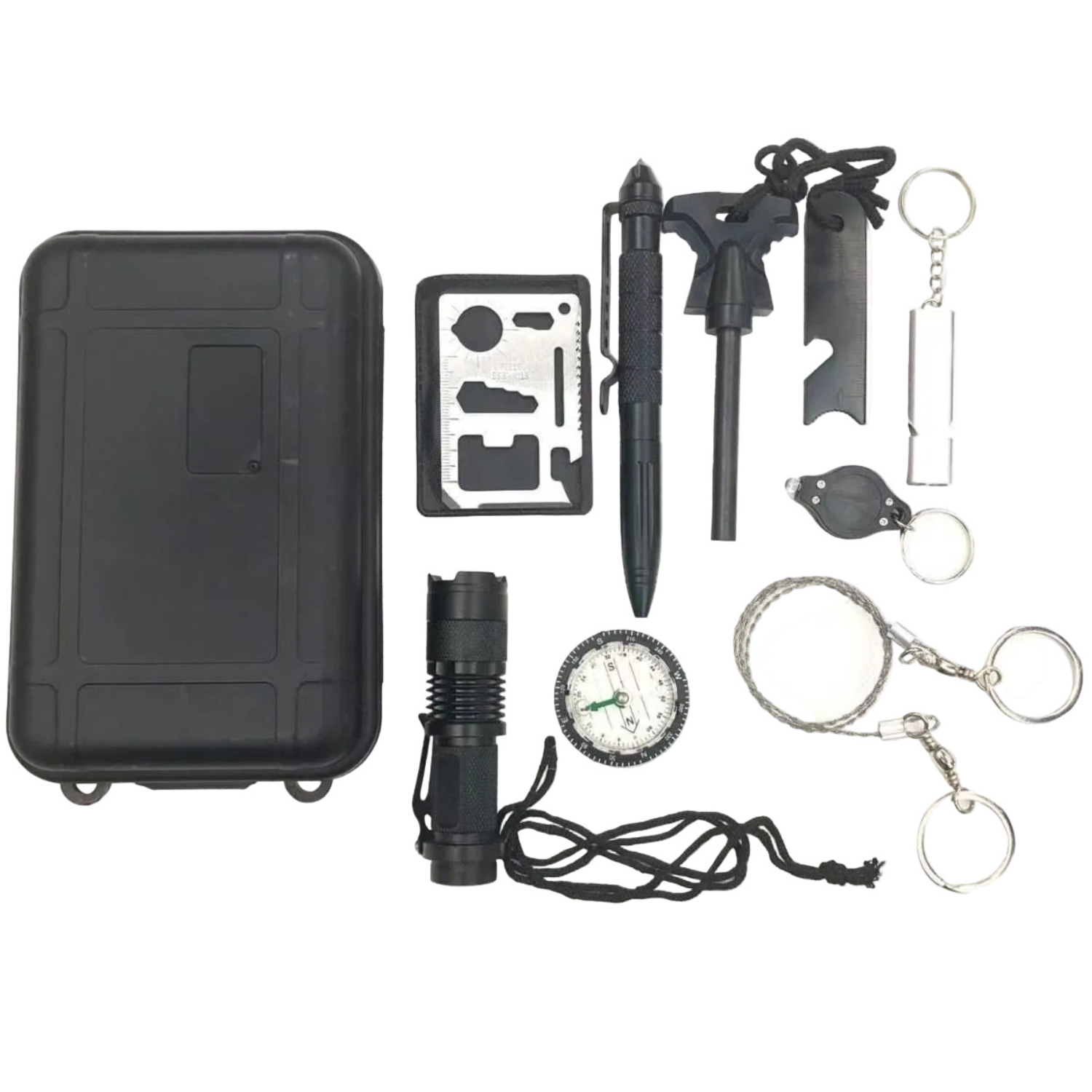 Outdoor Eerste Hulp Set 9-in-1 Voor Nood & Outdoor Situaties